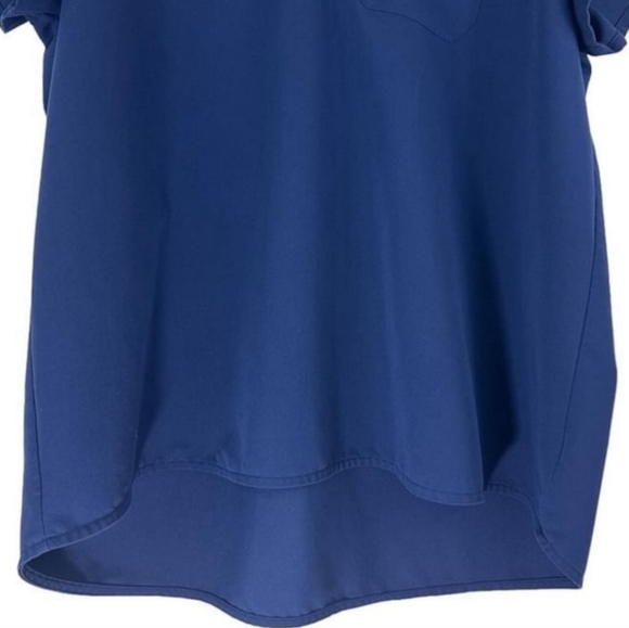 FIGS Technical Collection (Size S) Navy Blue "Kitale" Maternity 1-Pkt Scrub Top - Picture 7 of 8